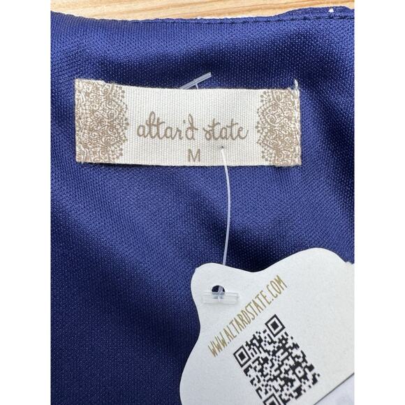 Alter’d State Embroidered Boho Hippy Long Sleeve Dress Women’s Size Medium NWT - Picture 6 of 8